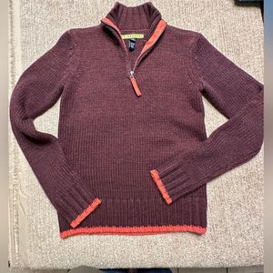 prince & Fox sweater. Burgundy ish.